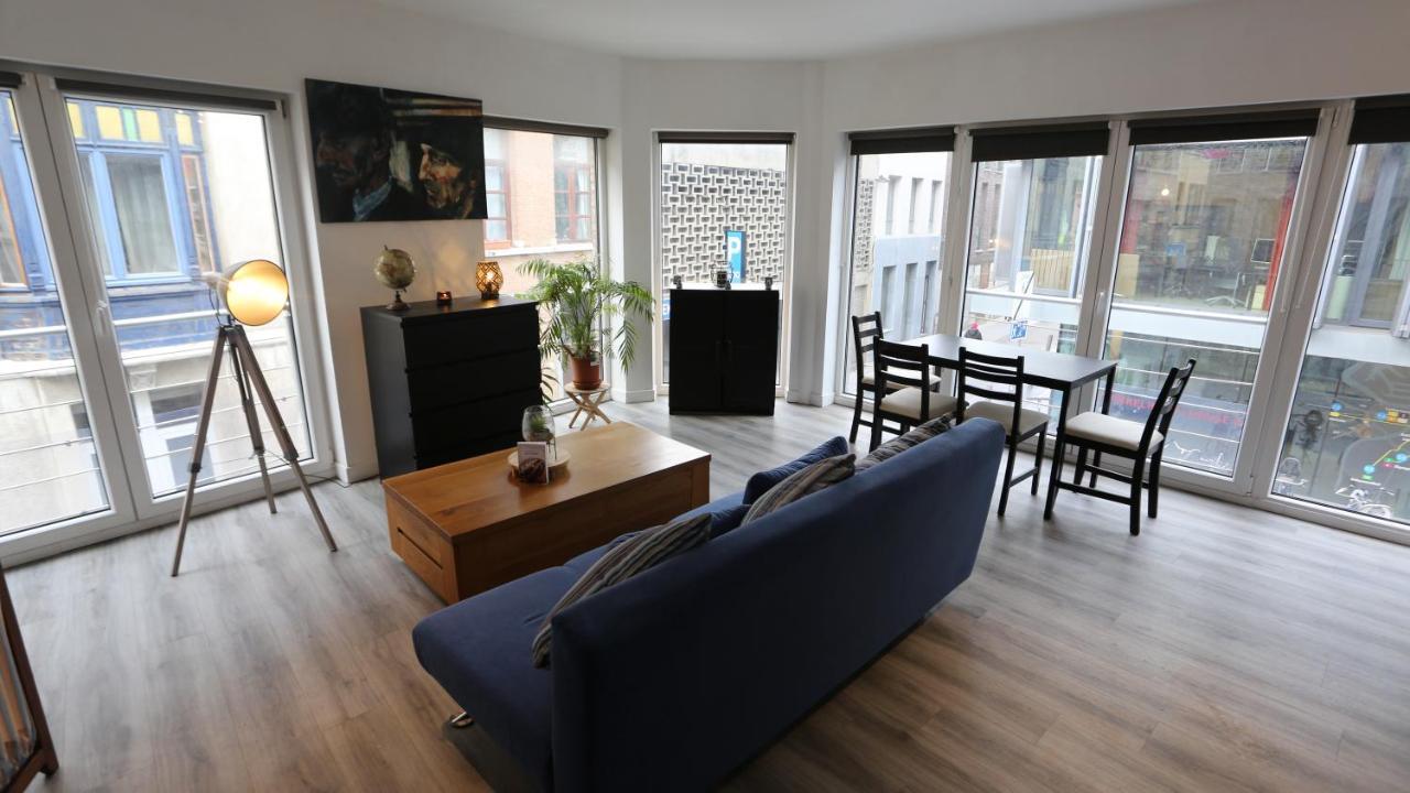 Studio 200 Meters From Central Station Apartment Antwerpen Bagian luar foto